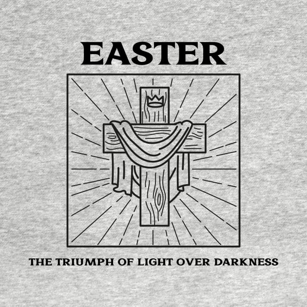 Easter, the triumph of light over darkness by Designs by Eliane
